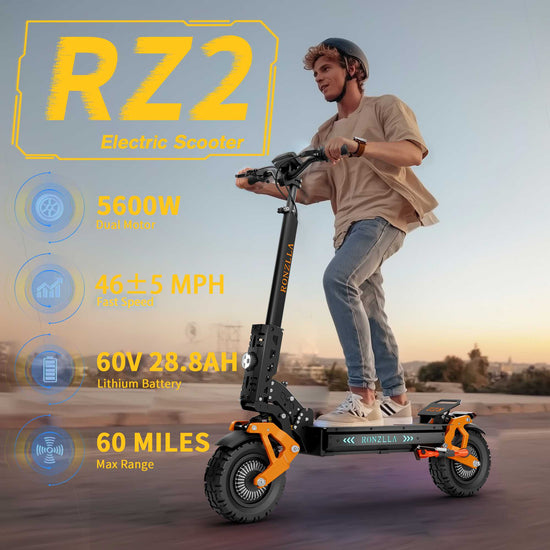 Fast Electric Scooter for Adults 50 MPH Dual Motor 60 Miles