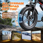 Electric Bike for Adults 20" Fat Tire 28MPH 90 Mile Range