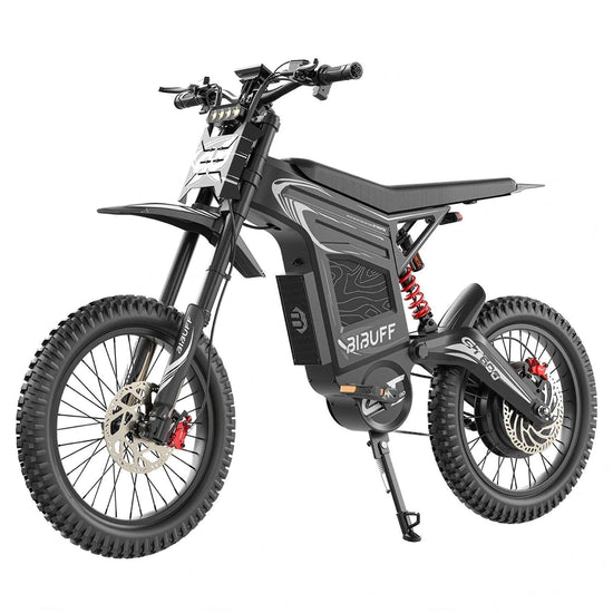 Electric Dirt Bike BIBUFF GT600 50MPH 72V 7500W 30AH for Sale