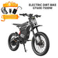 Electric Dirt Bike BIBUFF GT600 50MPH 72V 7500W 30AH for Sale