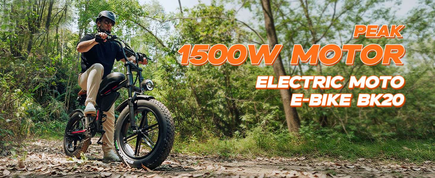 Load video: Fat Tire Electric Bike BK20 Review Video